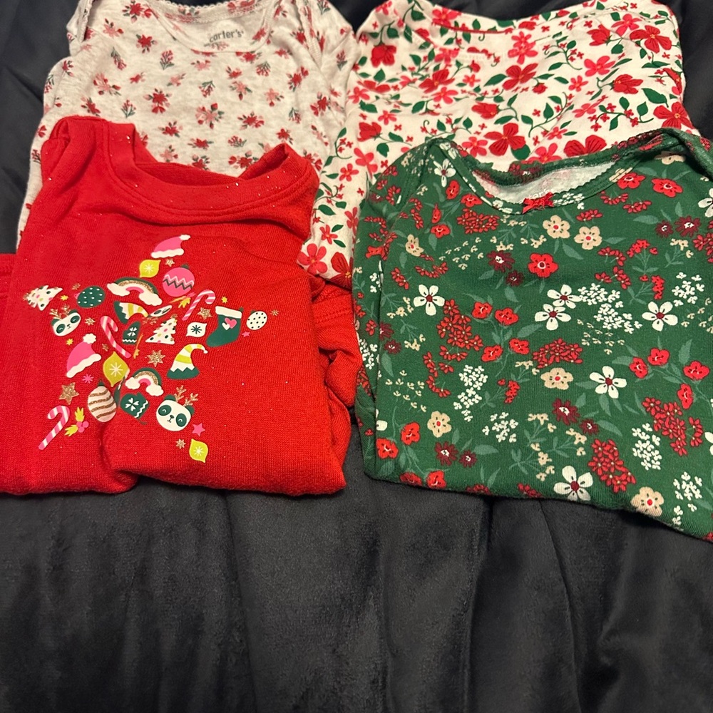 Festive Floral and Holiday Print Bundle - Bin 14
